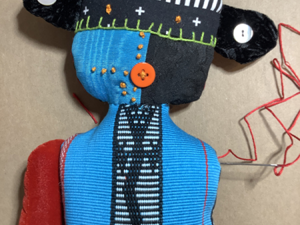 Sings-At-Dawn Stuffed Doll Pdf Pattern