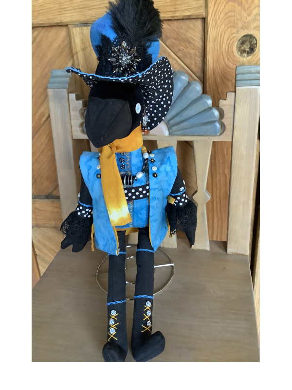 Raven Doll by K. D. Rivera