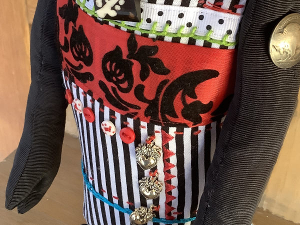 Raccoon with 4 Hearts by KD Rivera