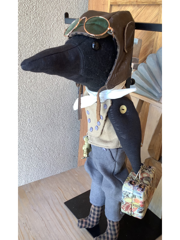Reginald Raven Flys a 1930’s Campbell Propeller Plane by Karen Rivera