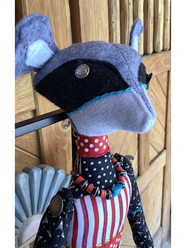 The Chimayo Raccoon by Karen Rivera