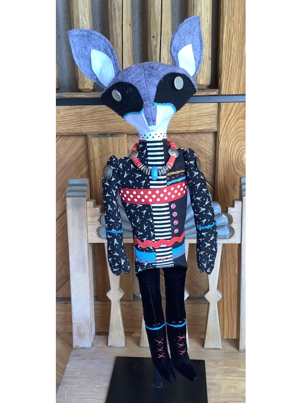 The Chimayo Raccoon by Karen Rivera