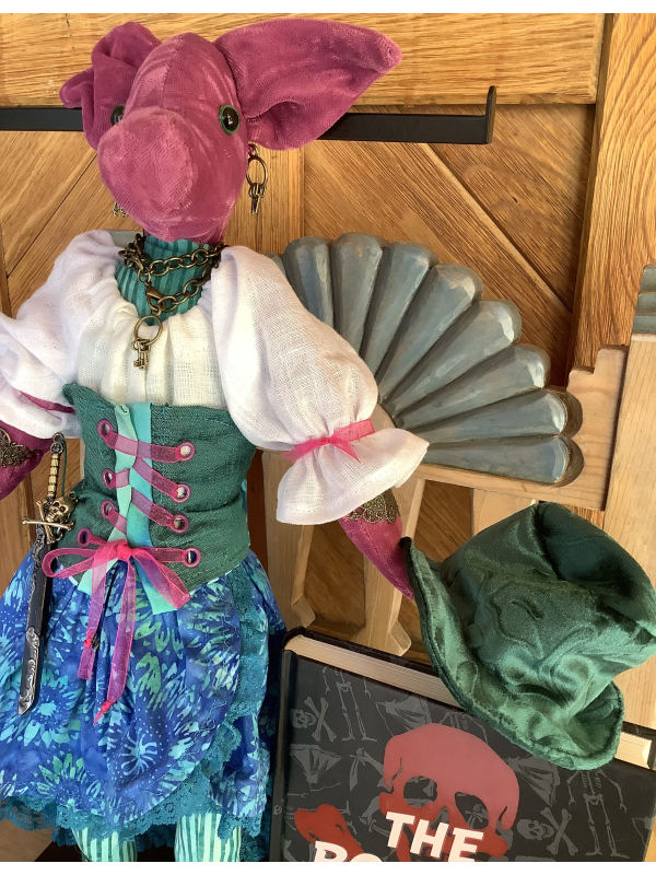 Priscilla Pirate Queen of Tortugas by Karen Rivera