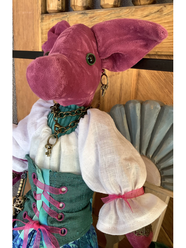 Priscilla Pirate Queen of Tortugas by Karen Rivera