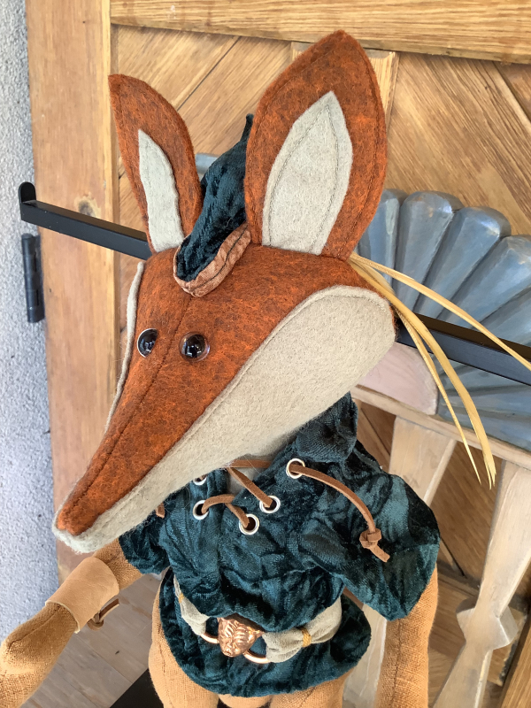 Robin the Fox by Karen Rivera