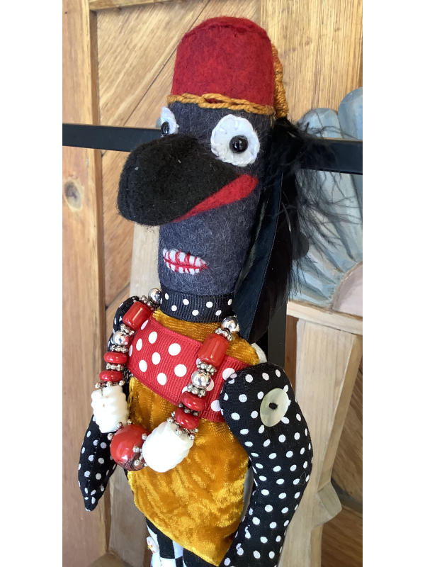 Big Nose Tribal Shaman by Karen Rivera