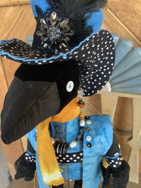 Raven Doll by K. D. Rivera