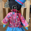 Ruby the Rainbow Owl Plays Tourist at the Rail Yard Market by KD Rivera
