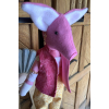 Pamela the Palm Beach Pig Goes for An Espresso by Karen Rivera