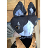 Tuxedo Cat Goes Fishing in the Vallecitos River by Karen Rivera