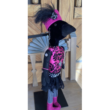Frannie the Crow 1920’s Flapper