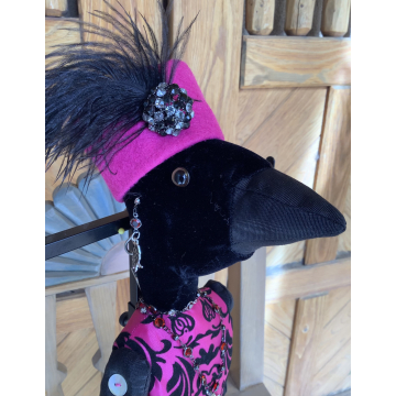 Frannie the Crow 1920’s Flapper