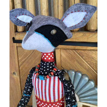The Chimayo Raccoon by Karen Rivera